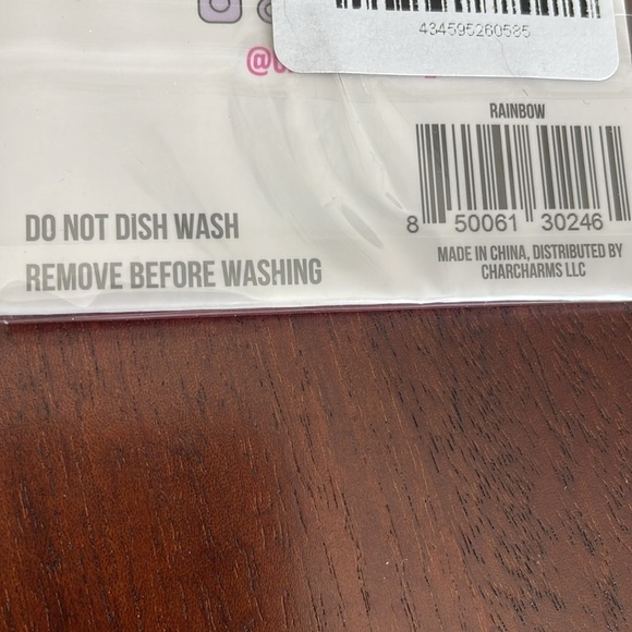 CharCharms Handle Charms Rainbow: Zinc Alloy Cup Charm accessory New - Picture 4 of 5